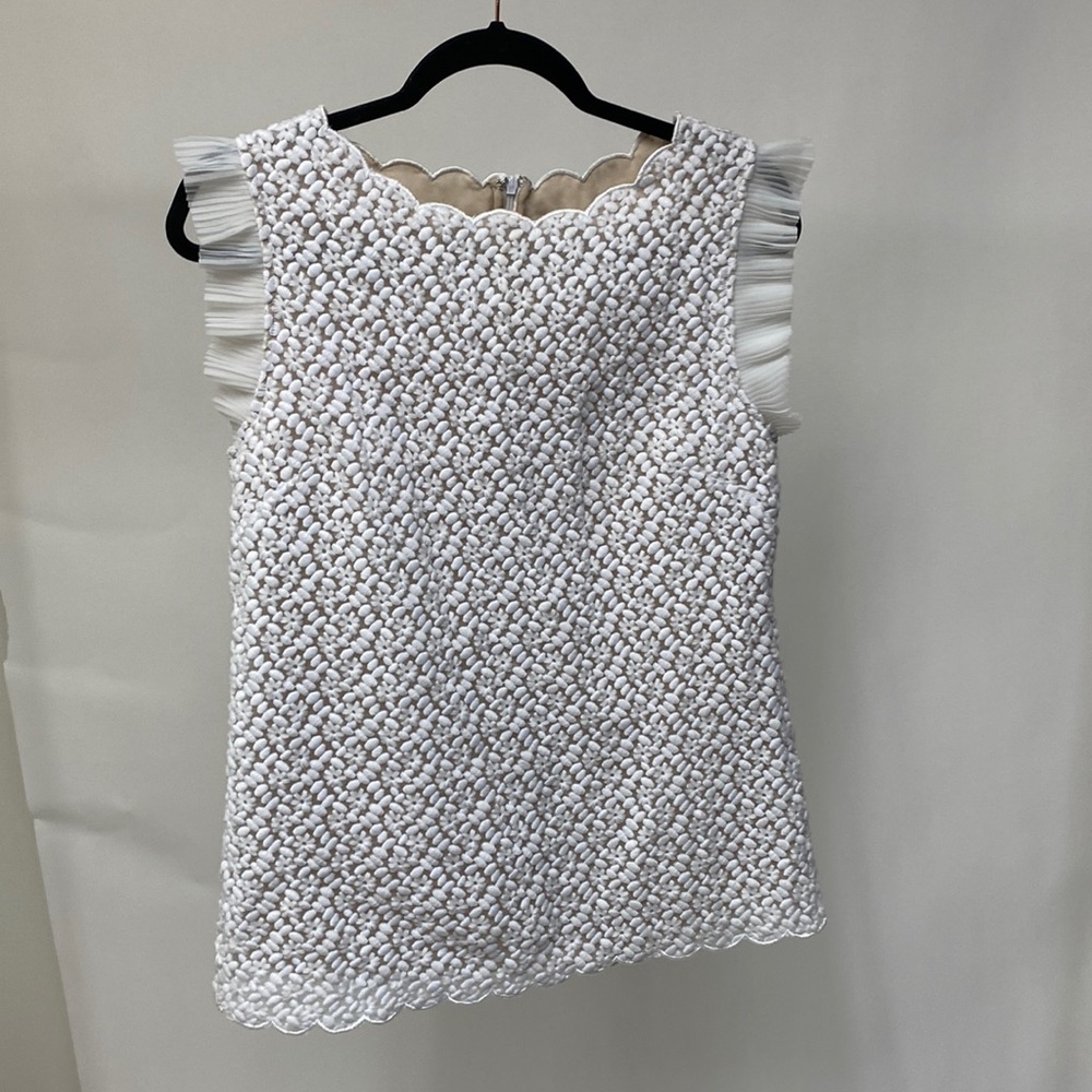 Red Valentino blouse. The sizing tag was cut out. Looks to be a size 8 to 10.
